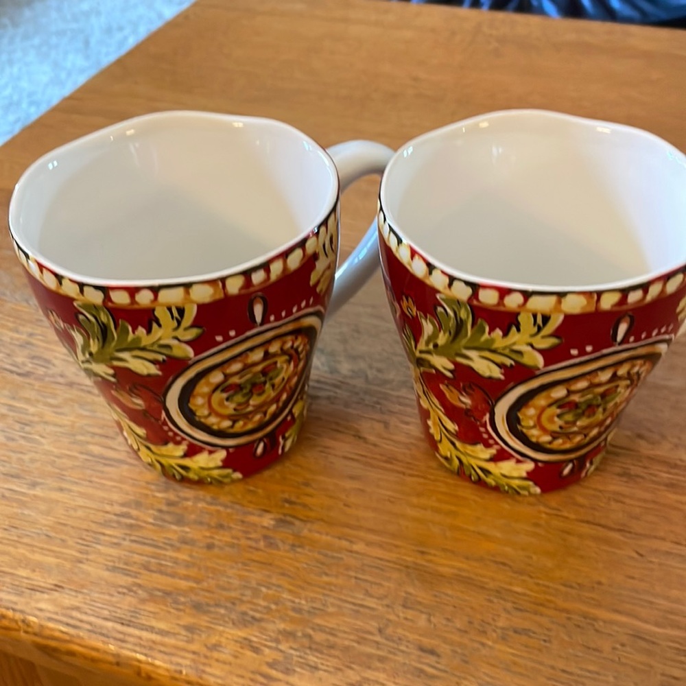 Two 222 FIFTH Mugs